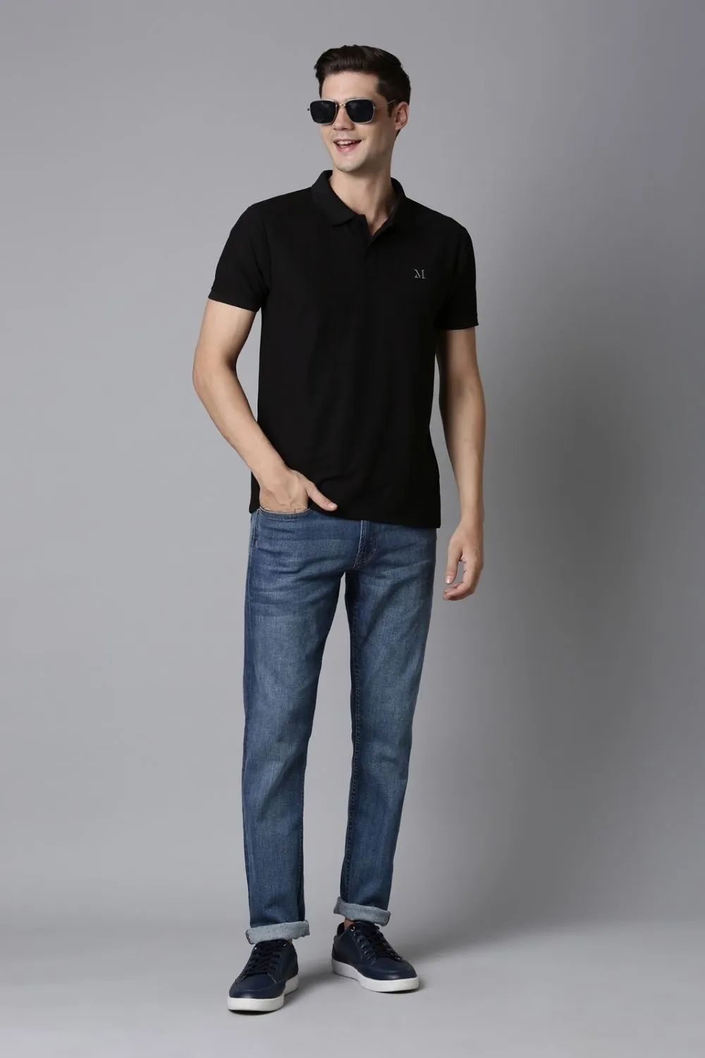 Smart tech polo - Black