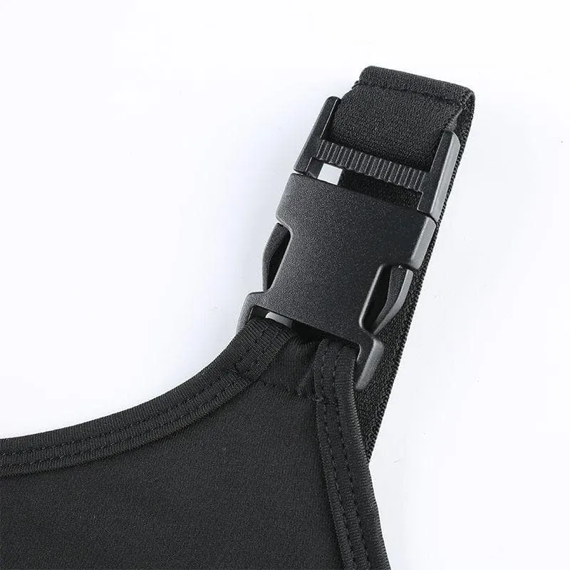 Solid button sleeveless bodysuit - Final Sale