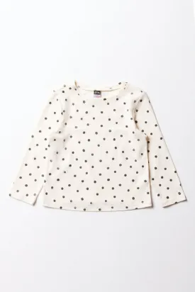 Spot Long Sleeve T-Shirt White