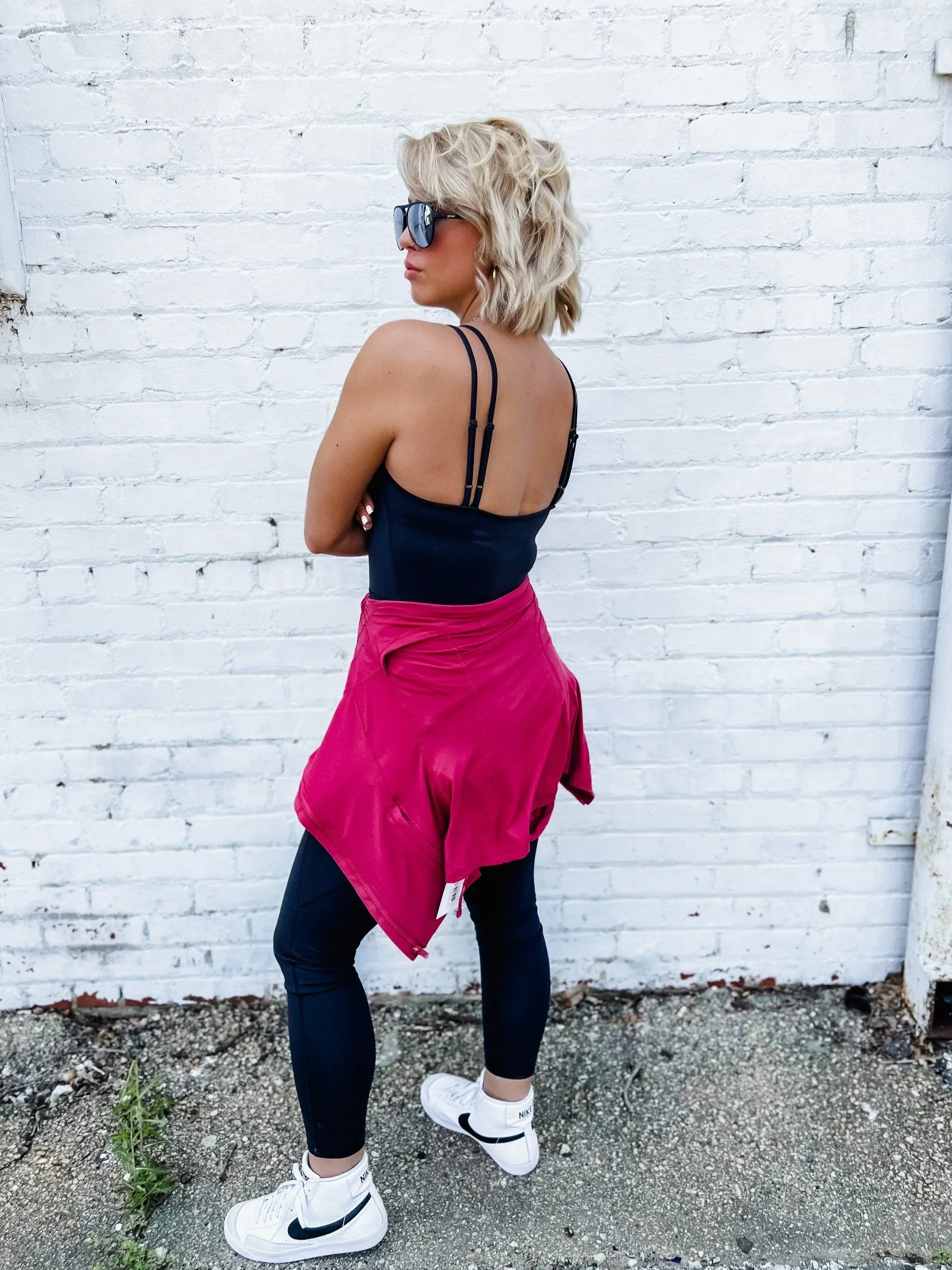 Stealing the Show Bodycon Tank Jumpsuit, Black
