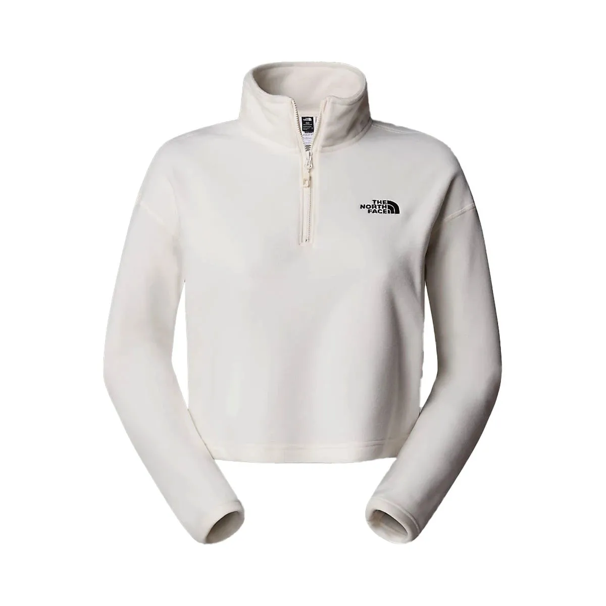 THE NORTH FACE - 100 GLACIER CROPPED 1/4 ZIP FLEECE WOMEN