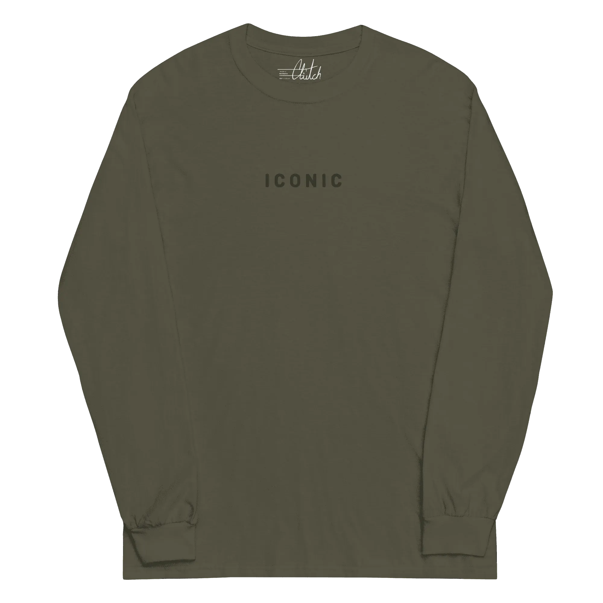 Touch Greatness | Back Print Long Sleeve Shirt