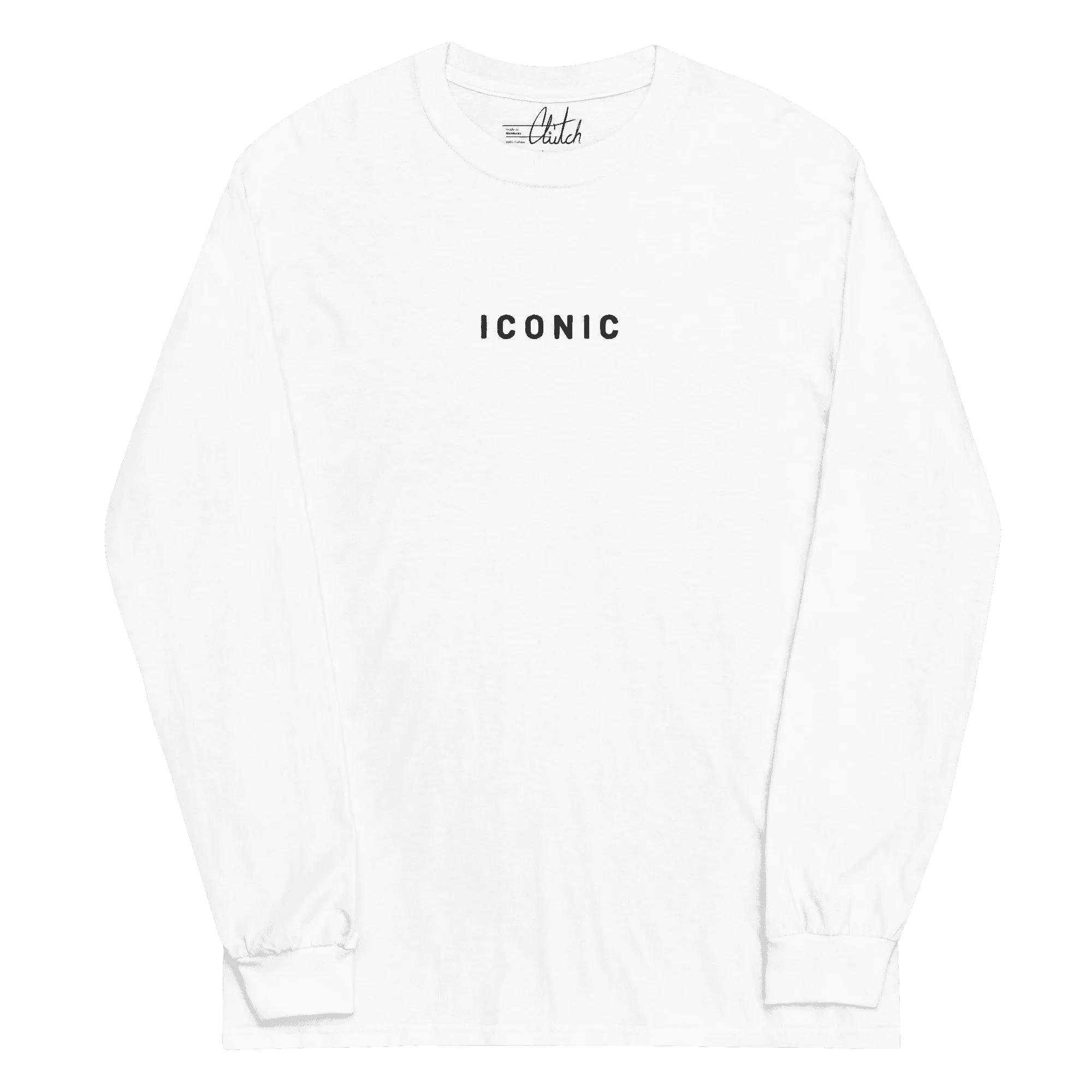 Touch Greatness | Back Print Long Sleeve Shirt