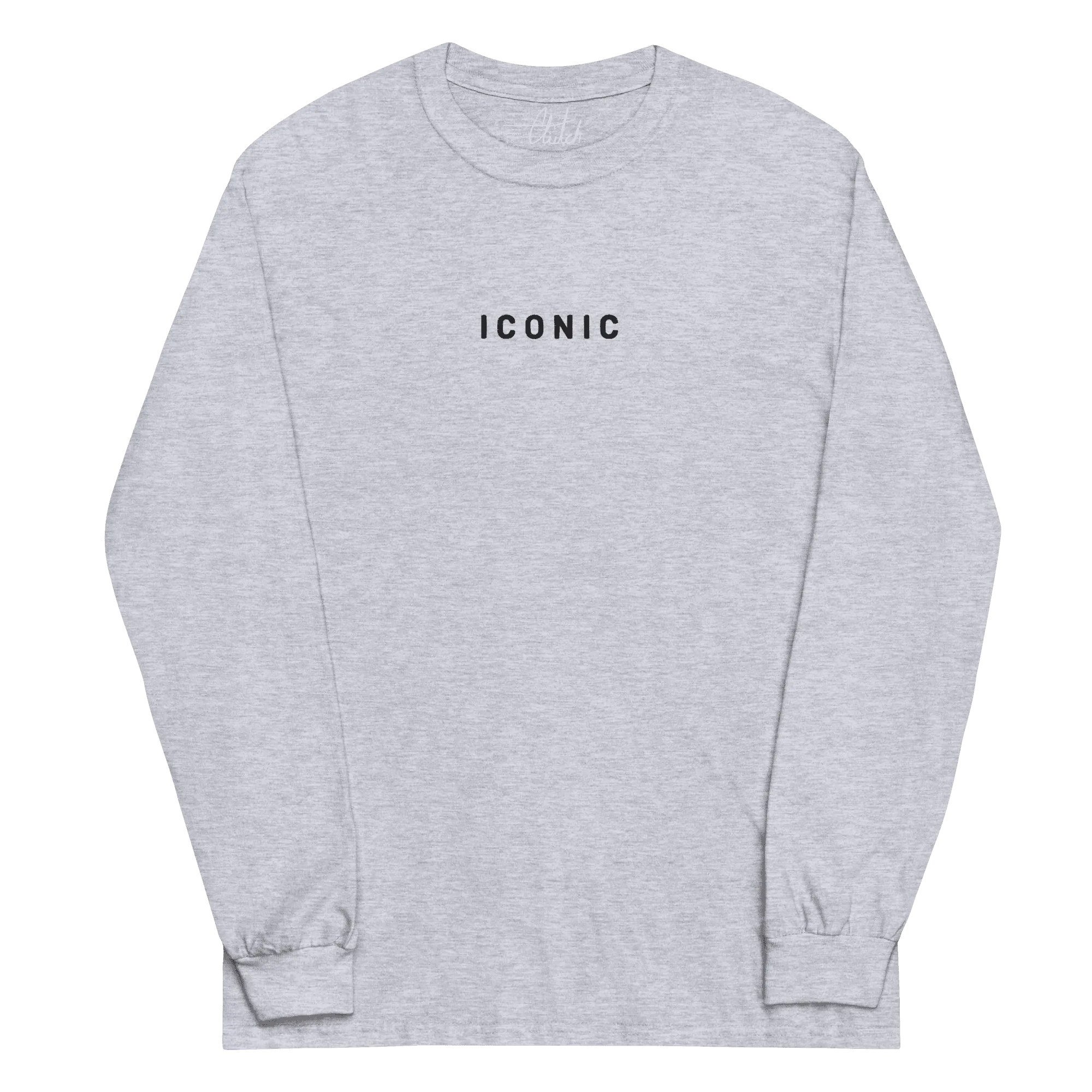 Touch Greatness | Back Print Long Sleeve Shirt