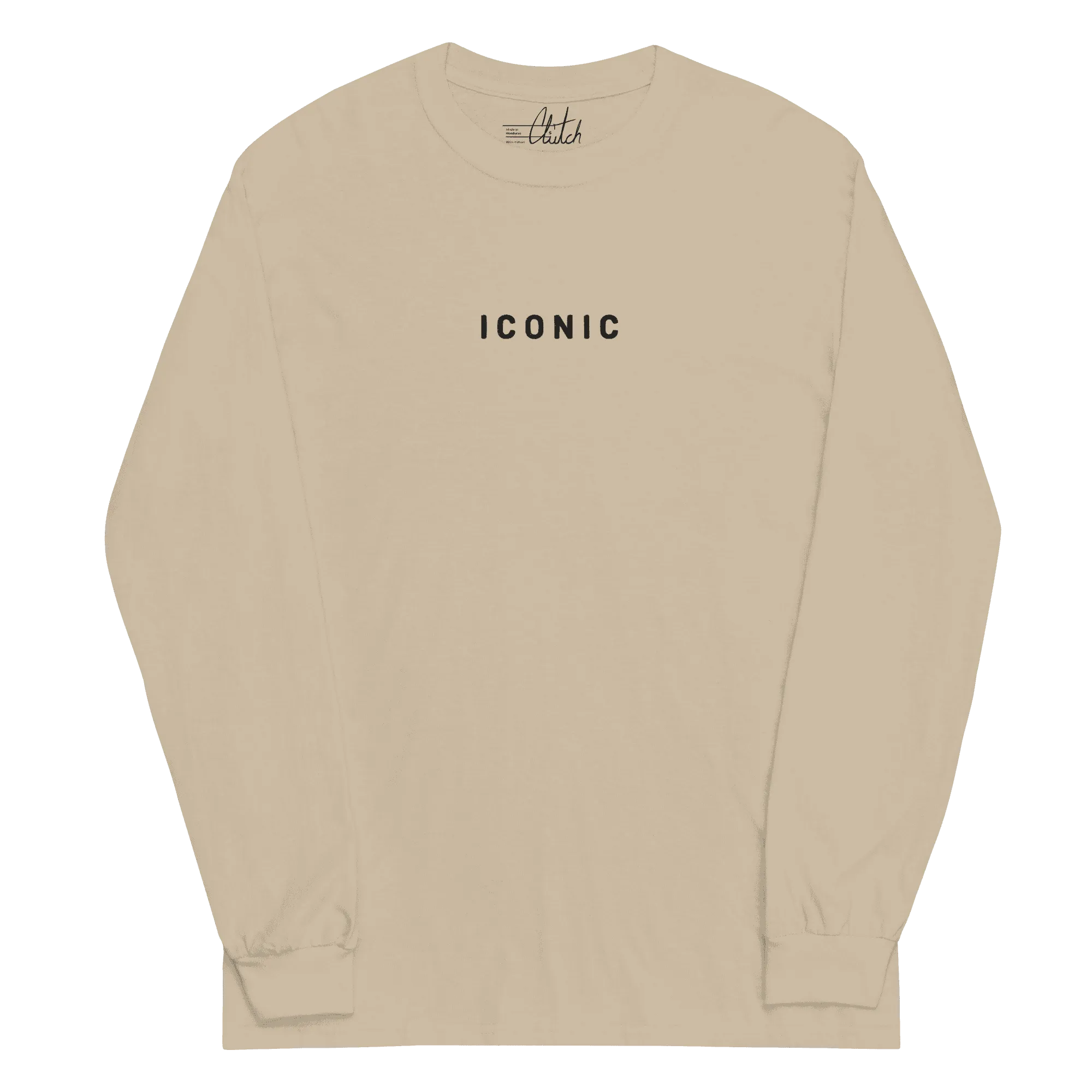 Touch Greatness | Back Print Long Sleeve Shirt