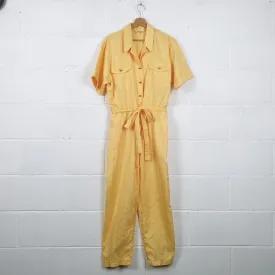 Tuta vintage gialla