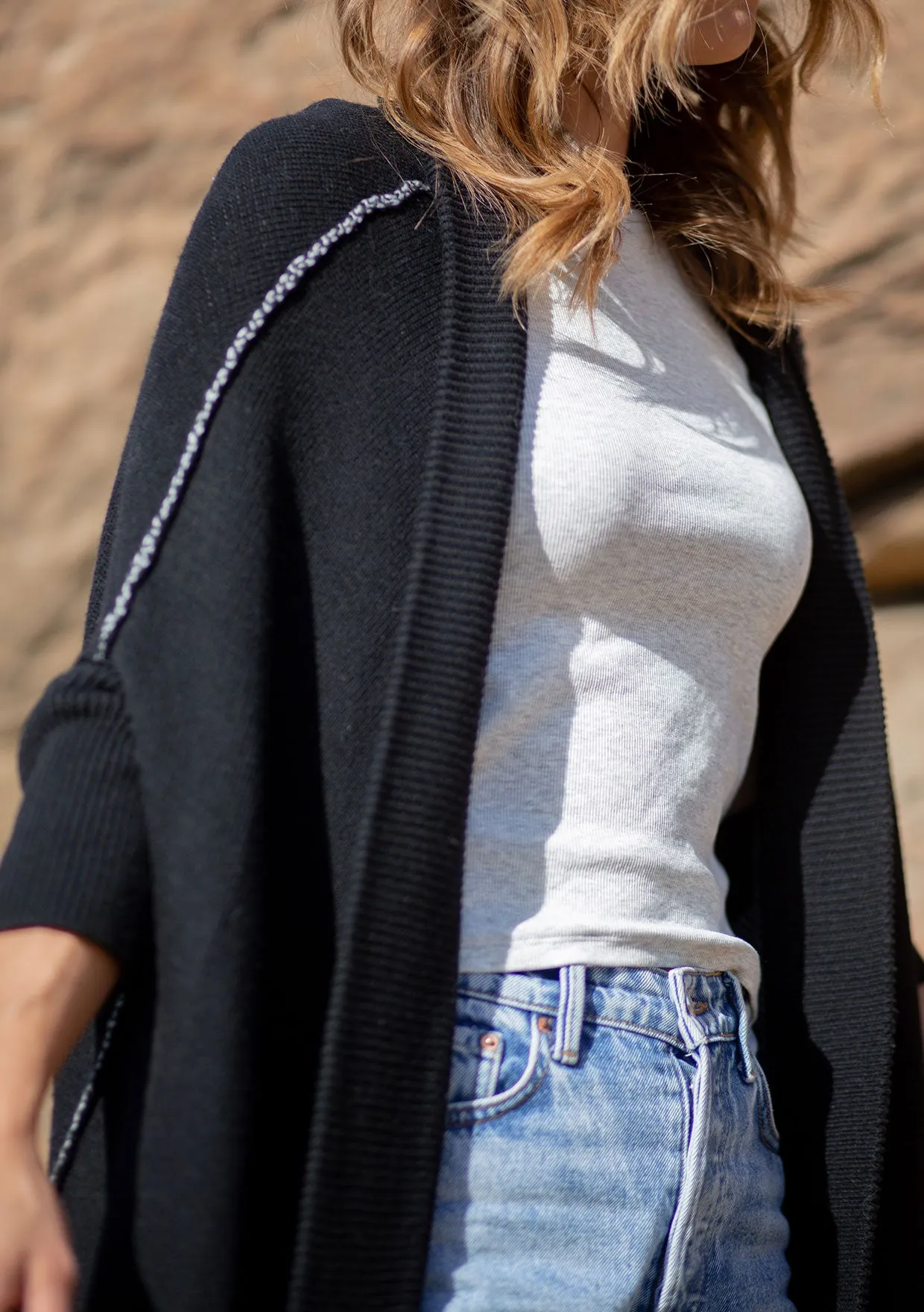 Two Way Duster Sweater