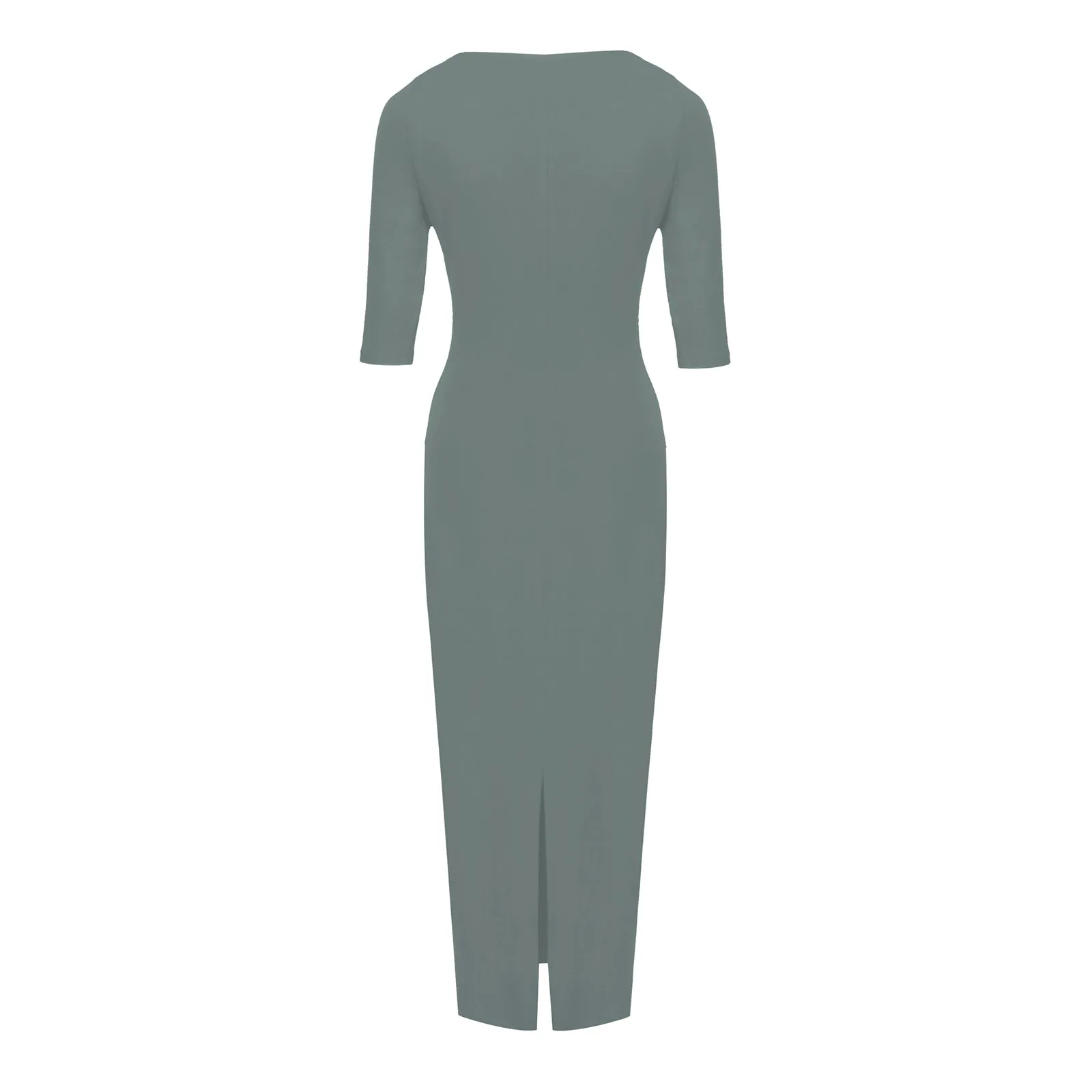 Valentina - Long Sleeve Bamboo Bodycon Maxi Dress