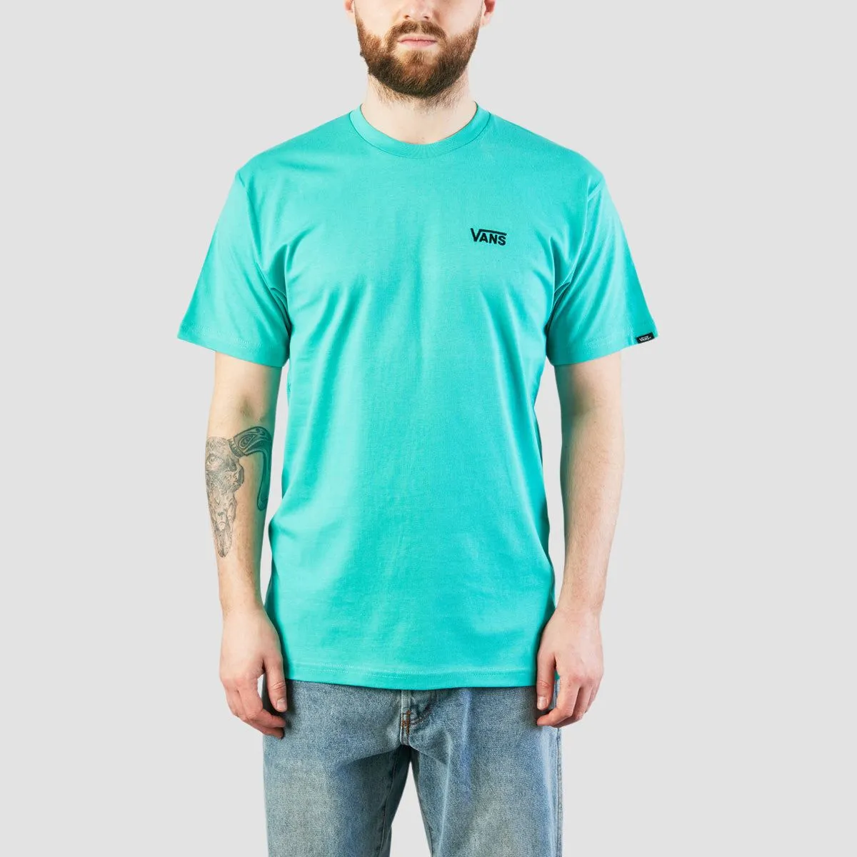 Vans Left Chest Logo T-Shirt Waterfall