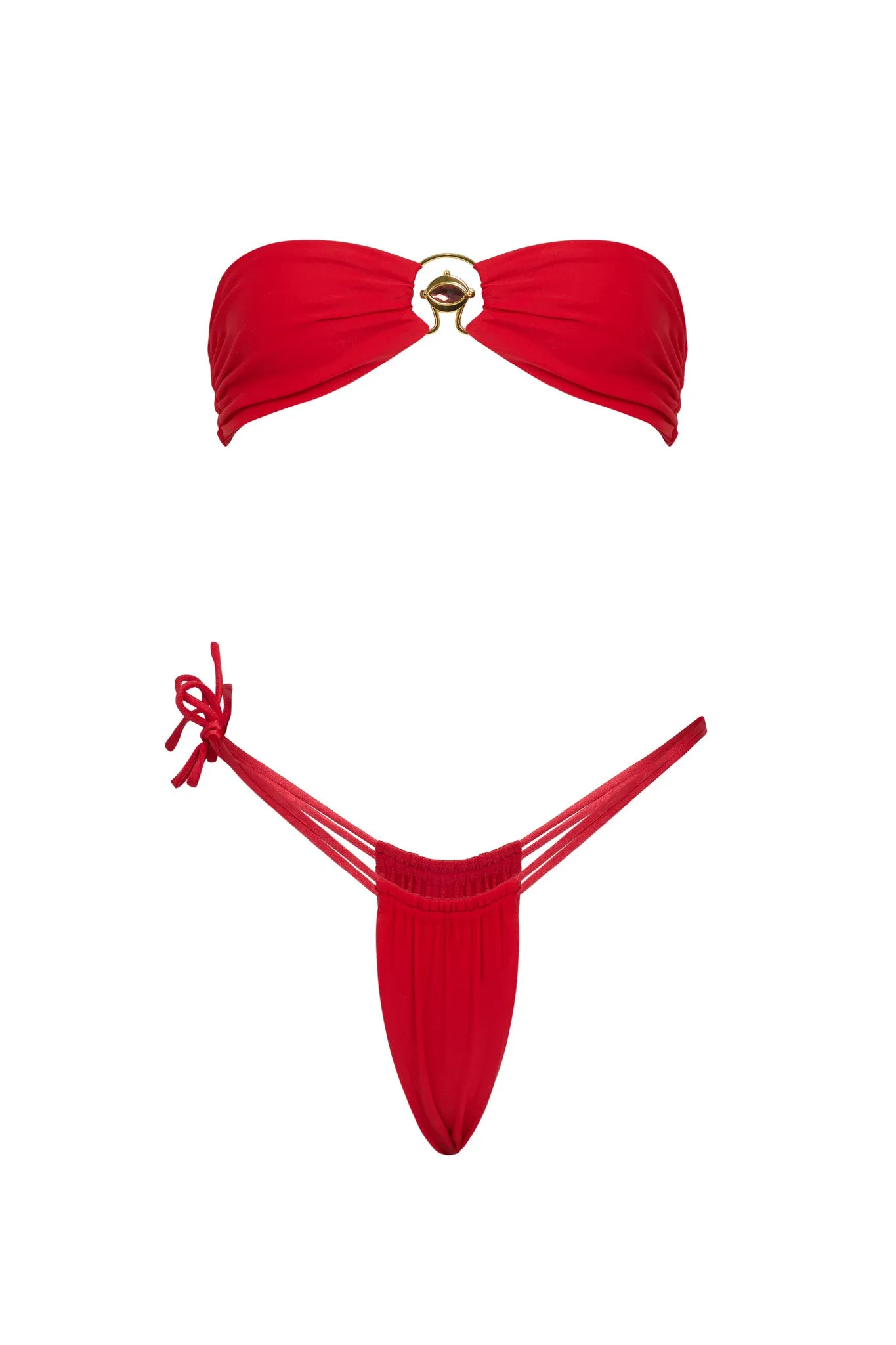 VDM The Label Bailey Ruby Reversible Bandeau