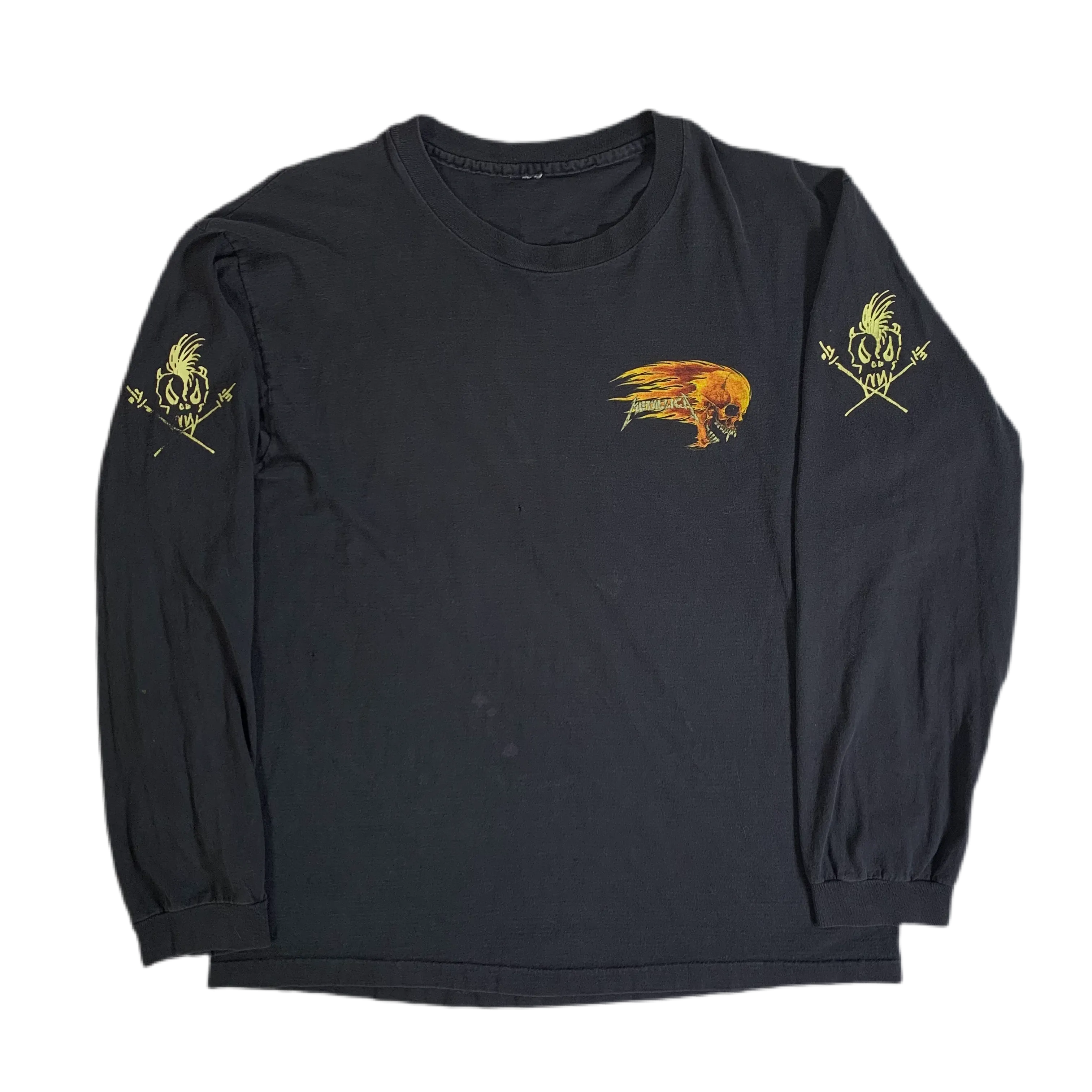 Vintage Metallica "Birth School Metallica Death" Long Sleeve Shirt
