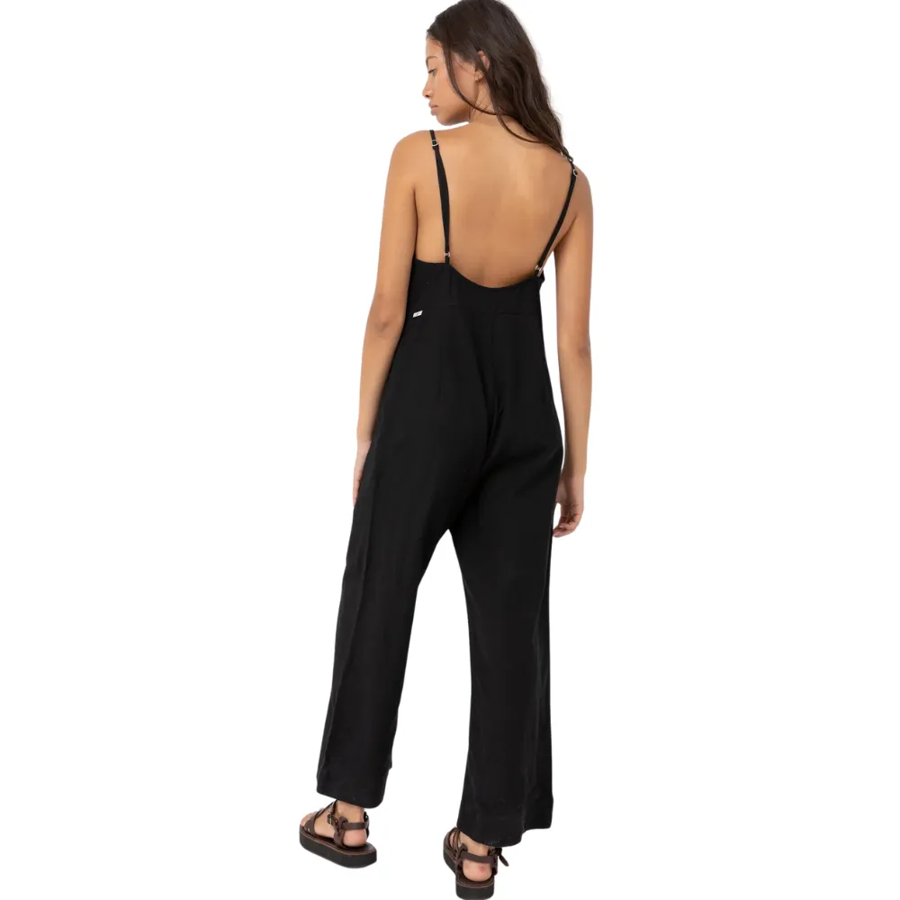 Womens Classic Jumpsuit Black
