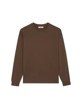Womens DNA Long Sleeve T-Shirt—cacoa brown