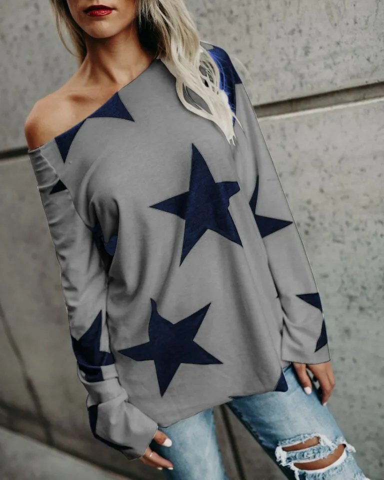 Women's Print Long Sleeve T-Shirt