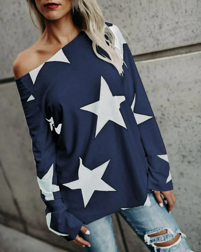 Women's Print Long Sleeve T-Shirt
