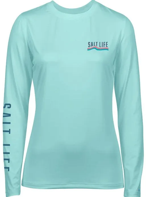Women's Rays And Waves Long Sleeve Tee