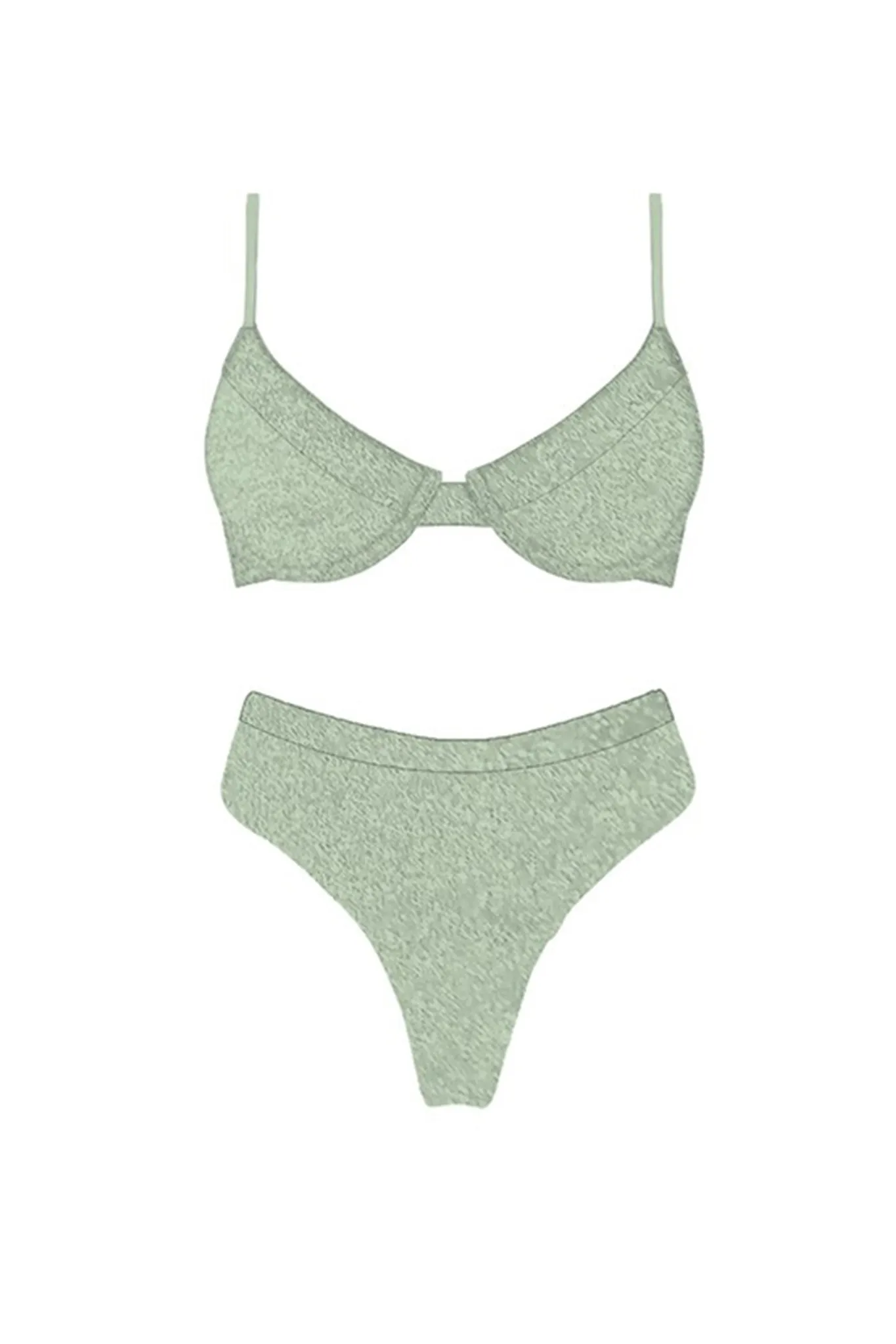 Zuma Bikini Top Mint